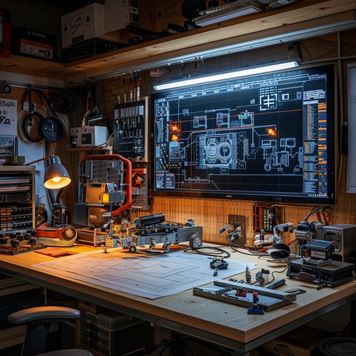 Engineering workshop and electronics